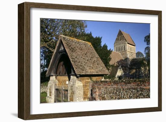 Church of St Lawrence, Castle Rising, Kings Lynn, Norfolk, 2005-Peter Thompson-Framed Photographic Print