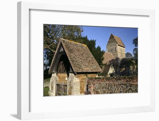 Church of St Lawrence, Castle Rising, Kings Lynn, Norfolk, 2005-Peter Thompson-Framed Photographic Print