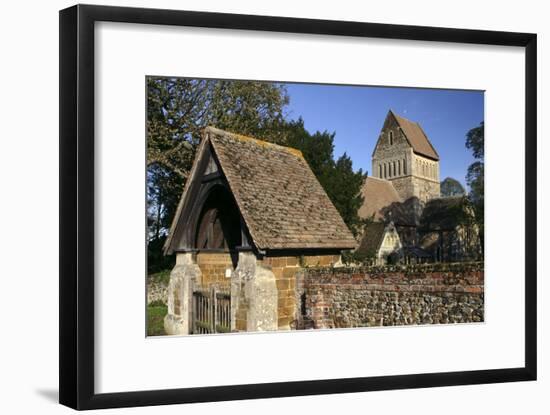 Church of St Lawrence, Castle Rising, Kings Lynn, Norfolk, 2005-Peter Thompson-Framed Photographic Print