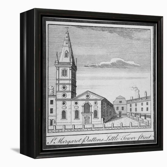 Church of St Margaret Pattens, Little Tower Street, City of London, 1750-null-Framed Premier Image Canvas