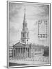 Church of St Martin-In-The-Fields, Westminster, London, C1730-null-Mounted Giclee Print