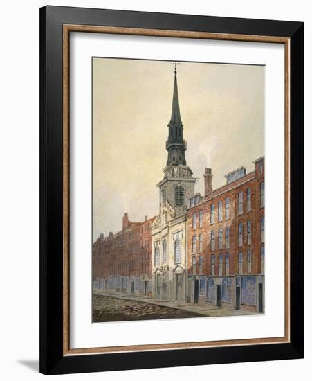 Church of St Martin Within Ludgate and Ludgate Hill, City of London, 1815-William Pearson-Framed Giclee Print