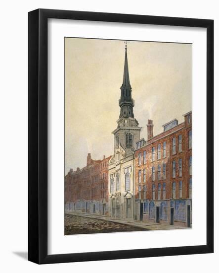 Church of St Martin Within Ludgate and Ludgate Hill, City of London, 1815-William Pearson-Framed Giclee Print