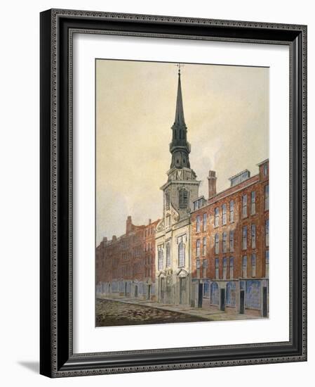 Church of St Martin Within Ludgate and Ludgate Hill, City of London, 1815-William Pearson-Framed Giclee Print