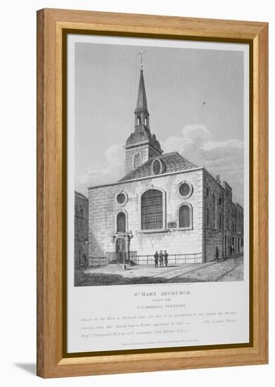 Church of St Mary Abchurch, City of London, 1812-Joseph Skelton-Framed Premier Image Canvas