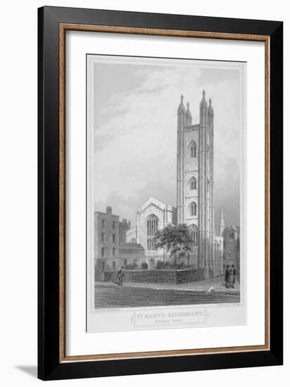 Church of St Mary Aldermary, City of London, 1839-John Le Keux-Framed Giclee Print