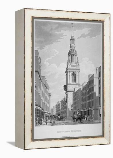 Church of St Mary-Le-Bow, Cheapside, City of London, 1798-Thomas Malton II-Framed Premier Image Canvas