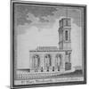 Church of St Mary Woolnoth from the North, City of London, 1770-null-Mounted Giclee Print