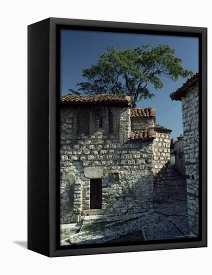Church of St. Meri Dating from the 14th Century in the Fortress, Berat, Albania-Christopher Rennie-Framed Premier Image Canvas