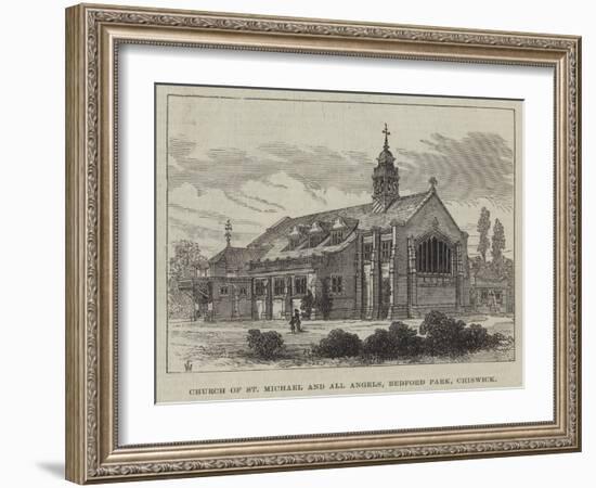 Church of St Michael and All Angels, Bedford Park, Chiswick-Frank Watkins-Framed Giclee Print