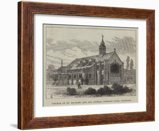 Church of St Michael and All Angels, Bedford Park, Chiswick-Frank Watkins-Framed Giclee Print