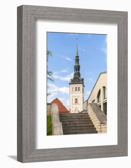 Church of St. Nikolas, Tallinn, Estonia, Baltic States-Nico Tondini-Framed Photographic Print