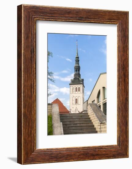 Church of St. Nikolas, Tallinn, Estonia, Baltic States-Nico Tondini-Framed Photographic Print