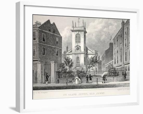 Church of St Olave Jewry-Thomas Hosmer Shepherd-Framed Giclee Print