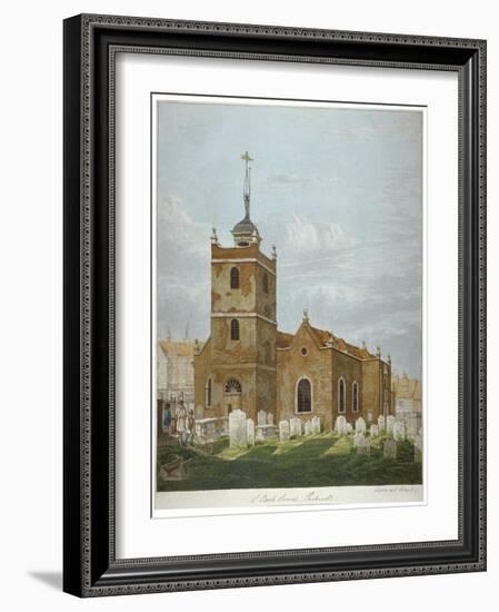 Church of St Paul, Shadwell, London, C1810-Francis Danby-Framed Giclee Print