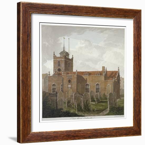 Church of St Paul, Shadwell, London, C1810-Francis Danby-Framed Giclee Print