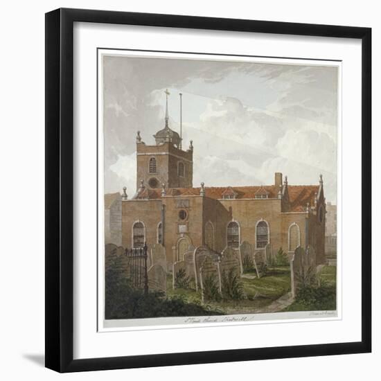 Church of St Paul, Shadwell, London, C1810-Francis Danby-Framed Giclee Print