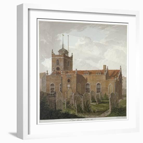 Church of St Paul, Shadwell, London, C1810-Francis Danby-Framed Giclee Print