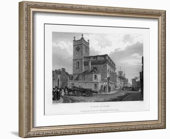 Church of St Peter Le Bailey, Oxford, 1835-John Le Keux-Framed Giclee Print