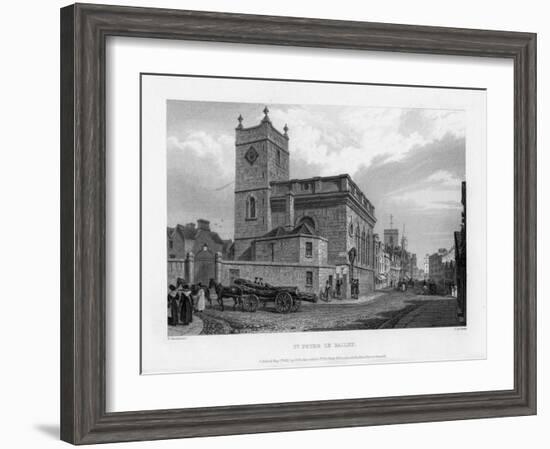 Church of St Peter Le Bailey, Oxford, 1835-John Le Keux-Framed Giclee Print