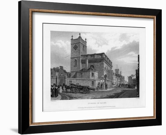 Church of St Peter Le Bailey, Oxford, 1835-John Le Keux-Framed Giclee Print