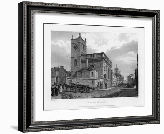 Church of St Peter Le Bailey, Oxford, 1835-John Le Keux-Framed Giclee Print