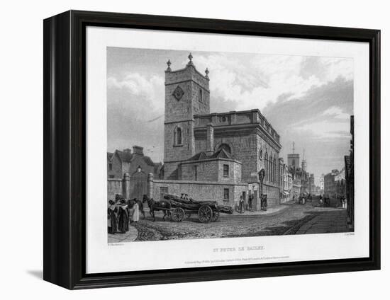 Church of St Peter Le Bailey, Oxford, 1835-John Le Keux-Framed Premier Image Canvas