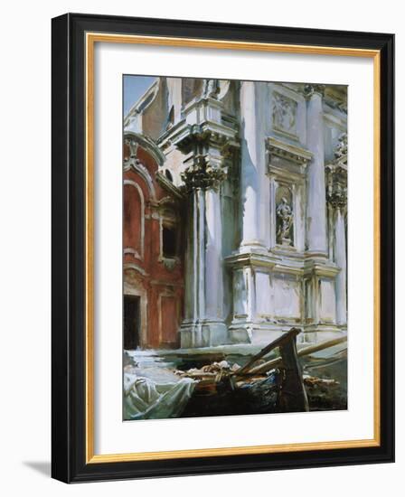 Church of St. Stae., Venice, 1913-William Bradford-Framed Giclee Print