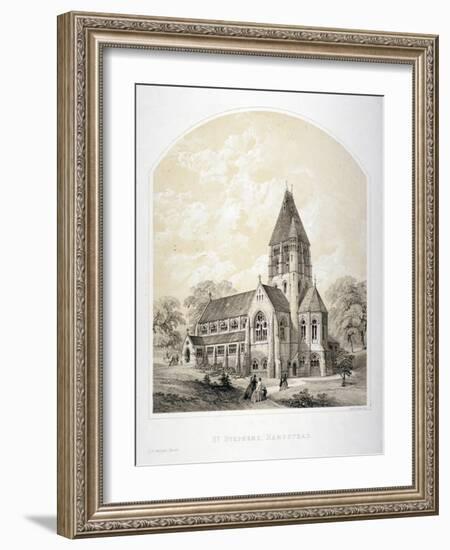 Church of St Stephen, Rosslyn Hill, Hampstead, London, C1870-Day & Son-Framed Giclee Print