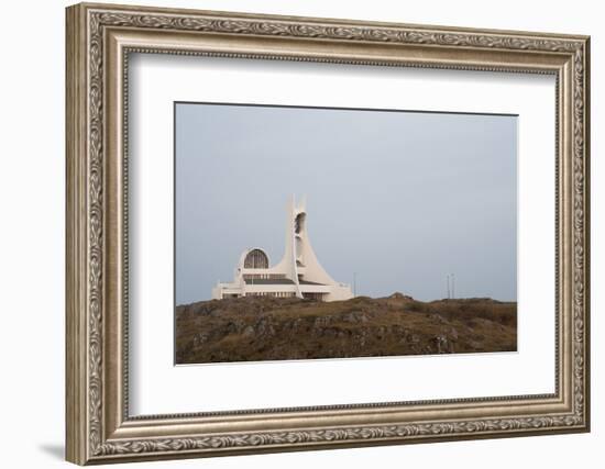 Church of Stykkisholmur, Snaefellsnes, West Iceland-Julia Wellner-Framed Photographic Print