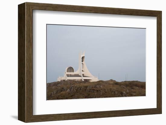 Church of Stykkisholmur, Snaefellsnes, West Iceland-Julia Wellner-Framed Photographic Print