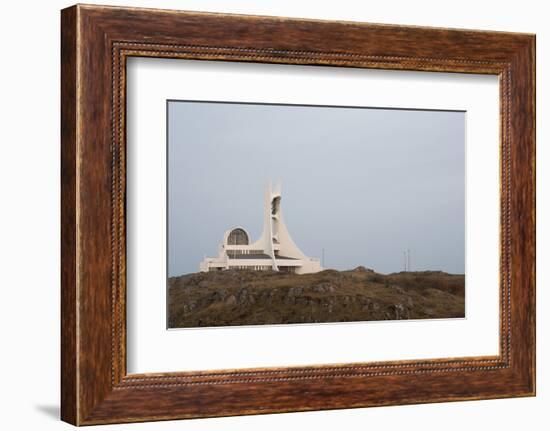 Church of Stykkisholmur, Snaefellsnes, West Iceland-Julia Wellner-Framed Photographic Print