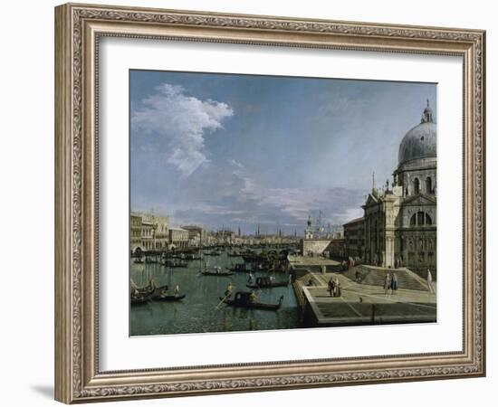 Church of the Blessed Sacrament, Venice-Canaletto-Framed Giclee Print