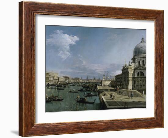 Church of the Blessed Sacrament, Venice-Canaletto-Framed Giclee Print