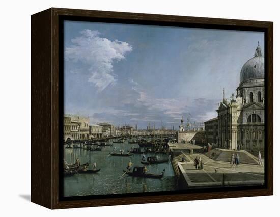 Church of the Blessed Sacrament, Venice-Canaletto-Framed Premier Image Canvas