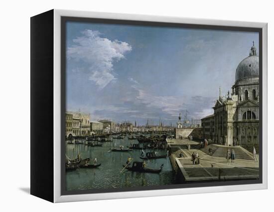 Church of the Blessed Sacrament, Venice-Canaletto-Framed Premier Image Canvas