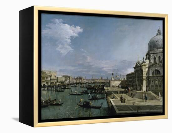 Church of the Blessed Sacrament, Venice-Canaletto-Framed Premier Image Canvas