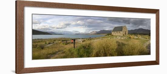 Church of the Good Shepherd, Lake Tekapo, Canterbury Region, South Island, New Zealand, Pacific-Stuart Black-Framed Photographic Print