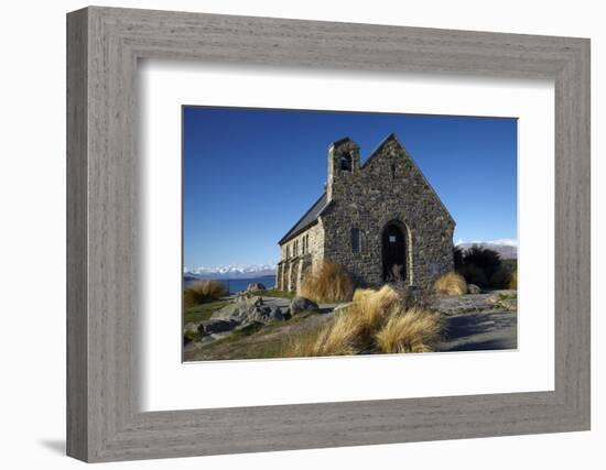 Church of the Good Shepherd, Lake Tekapo, Mackenzie Country, South Island, New Zealand-David Wall-Framed Photographic Print