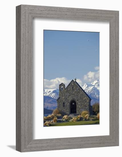 Church of the Good Shepherd, Lake Tekapo, South Island, New Zealand-David Wall-Framed Photographic Print