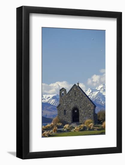 Church of the Good Shepherd, Lake Tekapo, South Island, New Zealand-David Wall-Framed Photographic Print