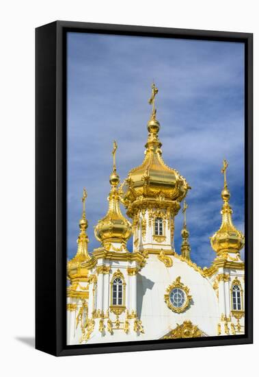 Church of the Grand Palace, Petergof, Saint Petersburg, Russia-Nadia Isakova-Framed Premier Image Canvas