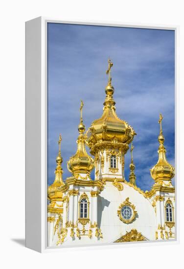 Church of the Grand Palace, Petergof, Saint Petersburg, Russia-Nadia Isakova-Framed Premier Image Canvas