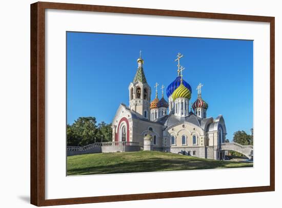 Church of the Holy Igor Chernigov Novo-Peredelkino.-Sachkov-Framed Photographic Print