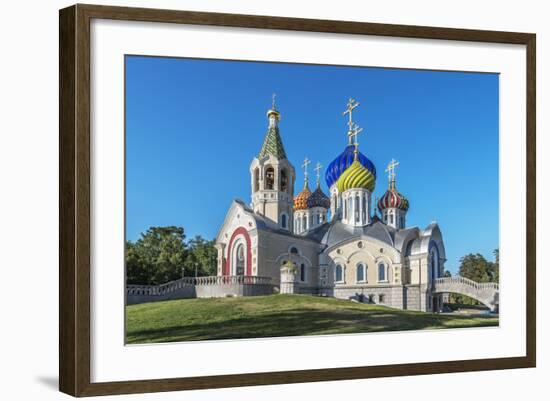 Church of the Holy Igor Chernigov Novo-Peredelkino.-Sachkov-Framed Photographic Print