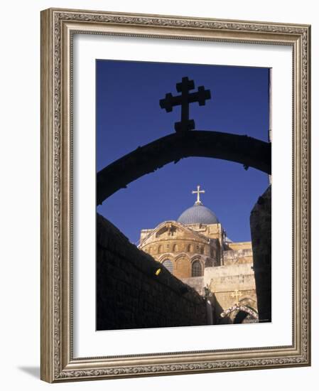 Church of the Holy Sepulchre, Jerusalem, Israel-Jon Arnold-Framed Photographic Print