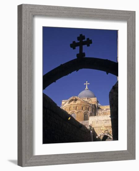 Church of the Holy Sepulchre, Jerusalem, Israel-Jon Arnold-Framed Photographic Print