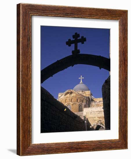 Church of the Holy Sepulchre, Jerusalem, Israel-Jon Arnold-Framed Photographic Print