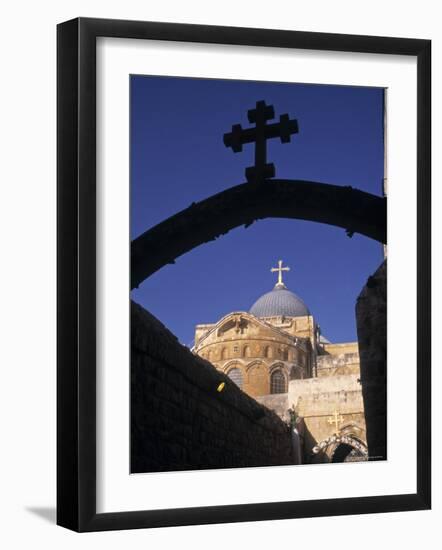 Church of the Holy Sepulchre, Jerusalem, Israel-Jon Arnold-Framed Photographic Print