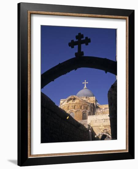 Church of the Holy Sepulchre, Jerusalem, Israel-Jon Arnold-Framed Photographic Print